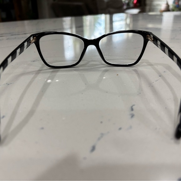 Kate Spade Stylish Black Reading Glasses with Case - Picture 4 of 8
